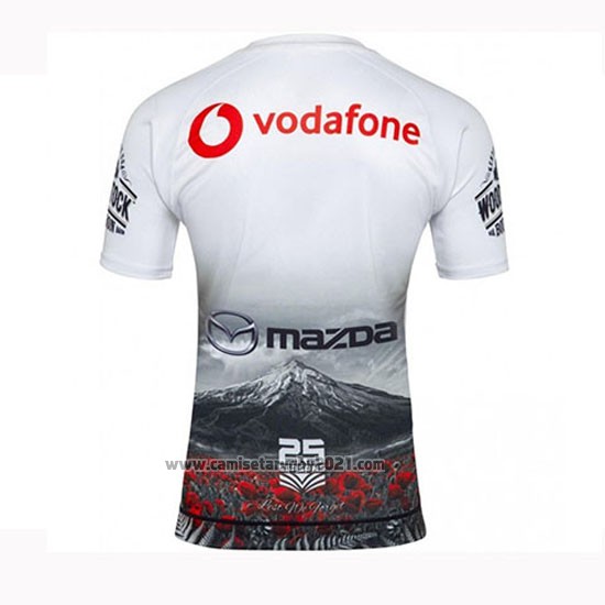 Camiseta Nueva Zelandia Warriors Rugby 2019 Conmemorative
